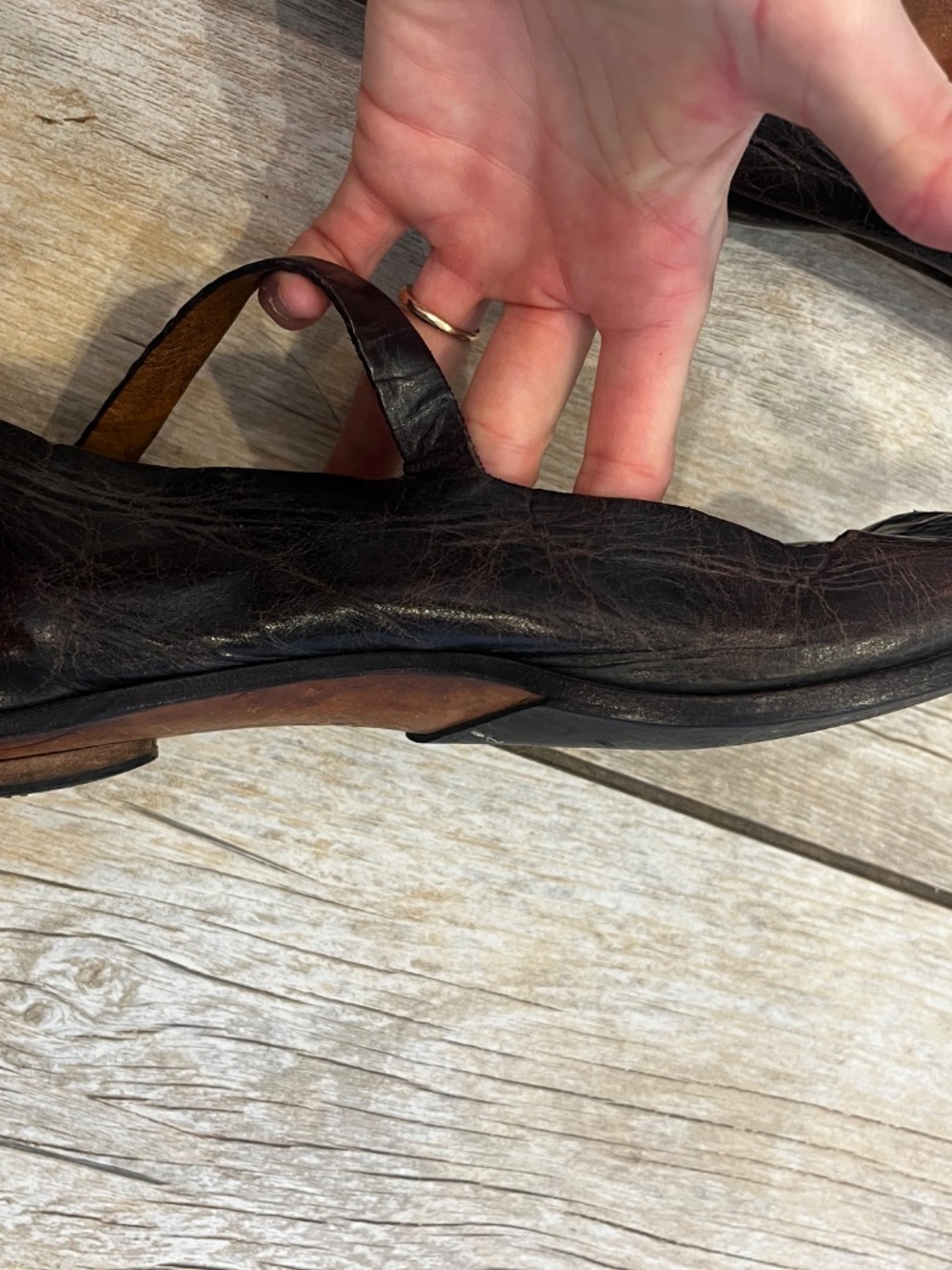 Cydwoq vintage leather shoes Made in Santa Cruz CA USA 39 - Picture 11 of 11